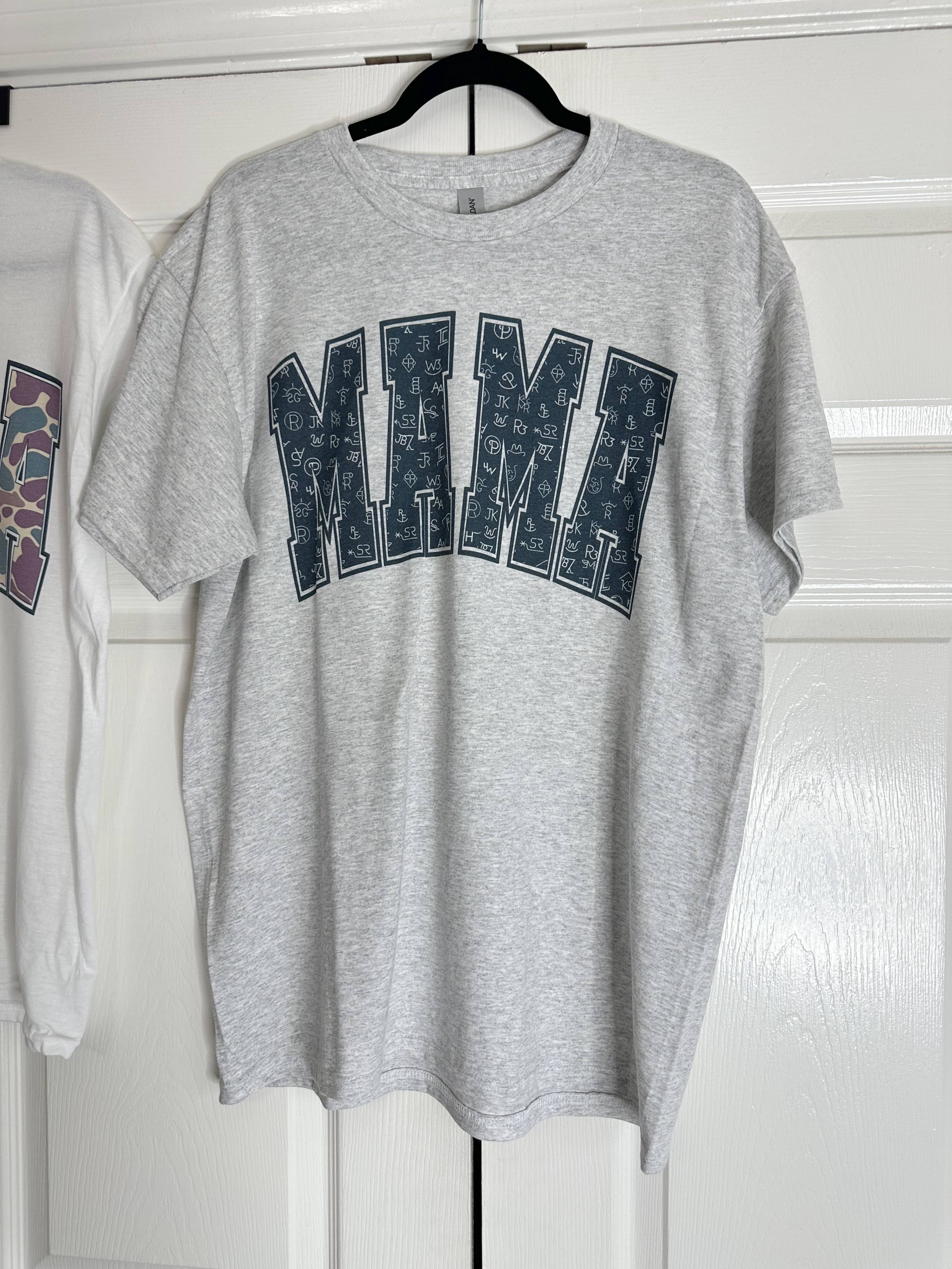 Gunpowder and Glam Boutique - Wholesale Screen Printed T-Shirt - Women's - Cattle Brand Mama Tee or Crewneck1