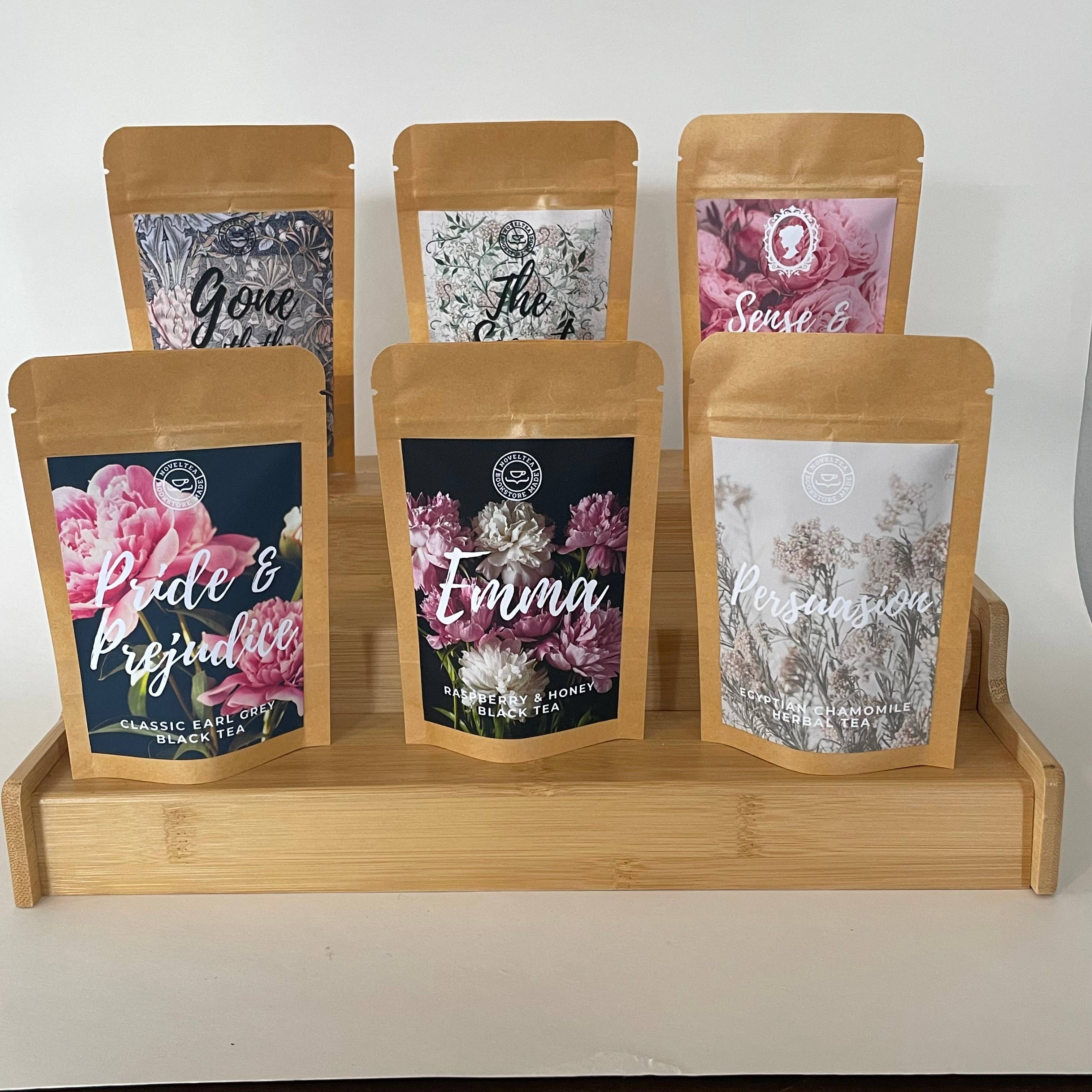 NovelTea Bookstore & Gifts – wholesale Loose tea – Jane Austen Inspired Loose Leaf Tea Collection Box1