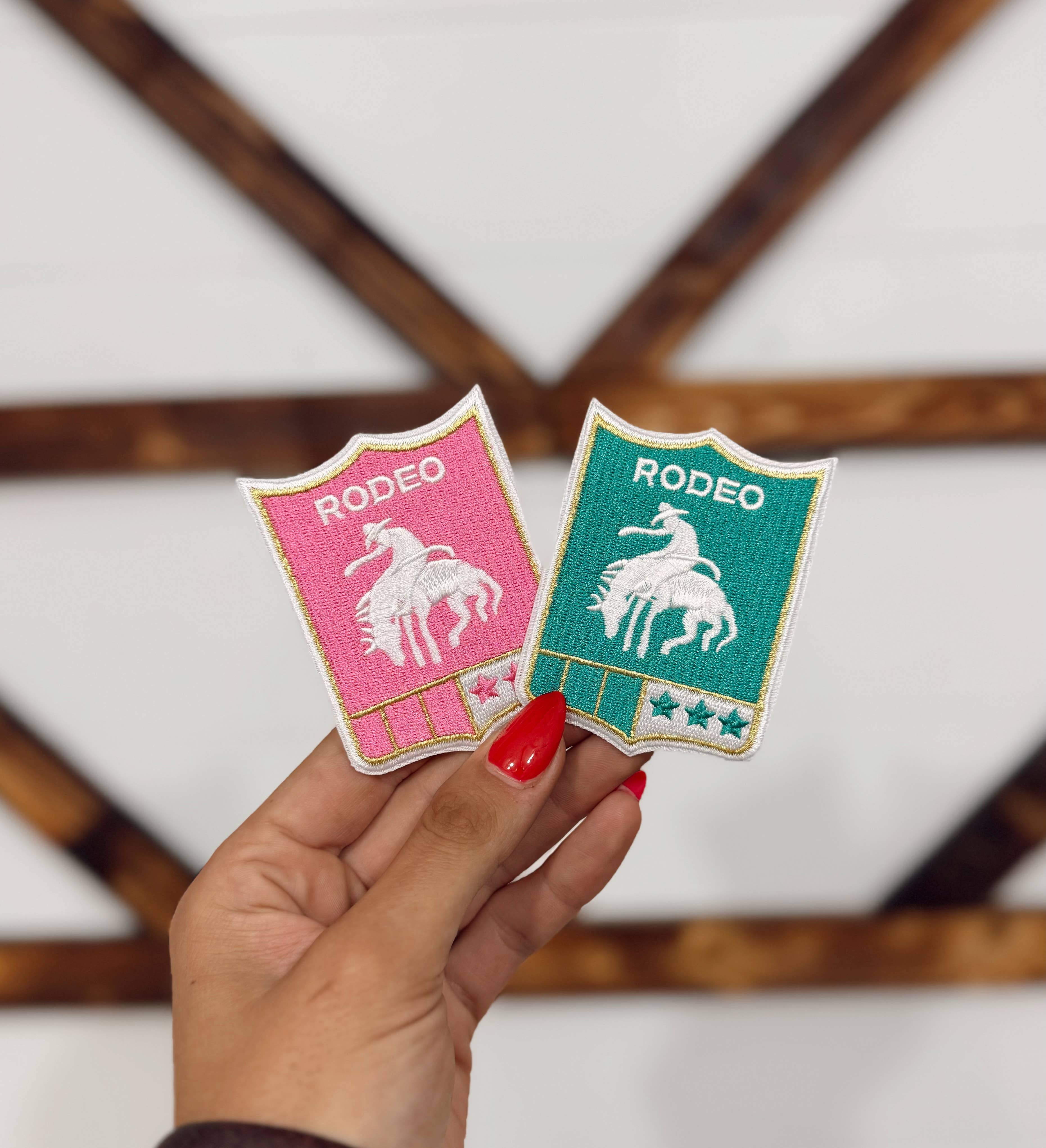 Little Filly - Vente Écusson - Patch thermocollant Rodeo Shield2