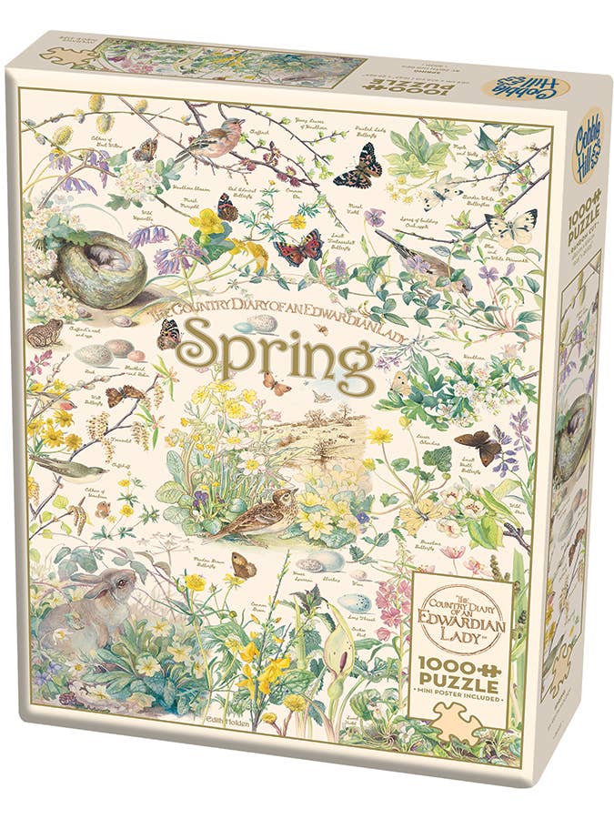 Country Diary Spring 1000 Piece Jigsaw Puzzle + Poster for wholesale by Cheatwell Games