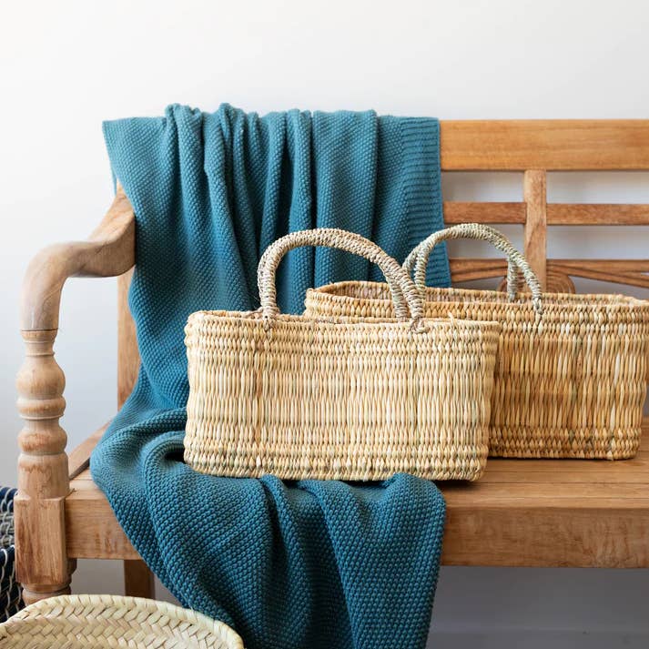 DarKech - Wholesale Basket - Reed Basket Gardener Wicker Basket French Baskets