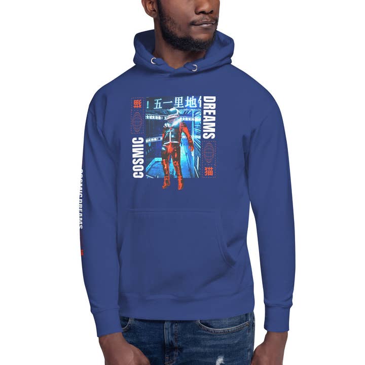 Chandail à capuchon Cosmic Dreams pour la vente par TheStashHouse