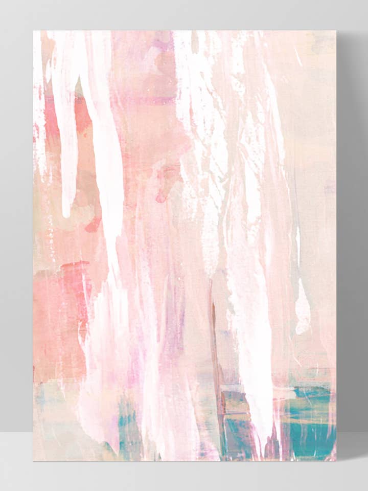 Pastel Abstract Print. Soft Pastel Art. Framed or Unframed for wholesale by PRINT AND PROPER