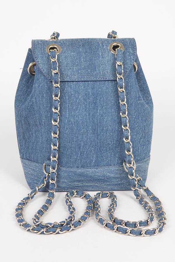 3AM BY H&D ACCESSORIES - Wholesale Backpack - Women's - Denim BackPack7