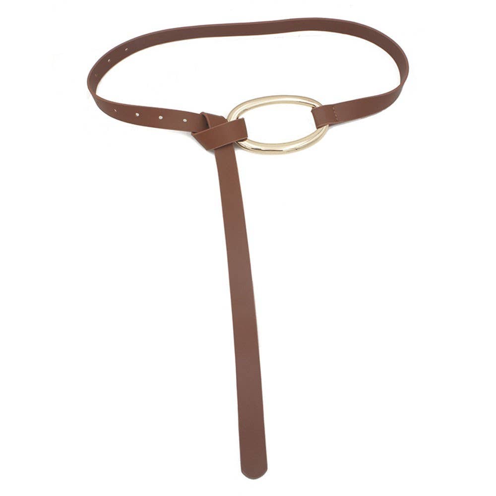 Oblige by G - Wholesale Belt - Women's - Oval Buckle Wrap Belt IW-200082