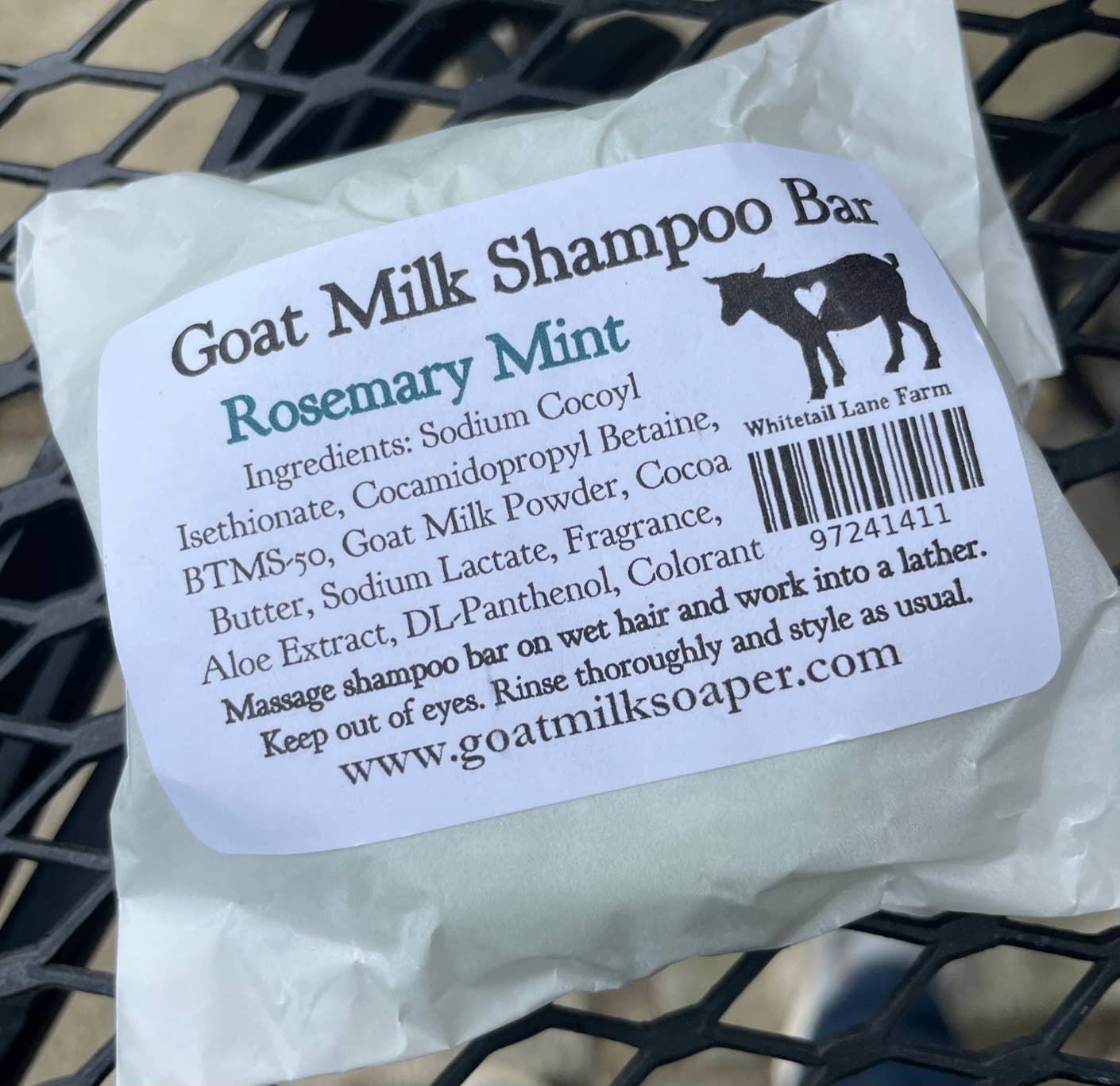 Whitetail Lane Farm Goat Milk Soap - Wholesale Shampoo Puck/Solid Shampoo - Goat Milk Solid Shampoo Bar3