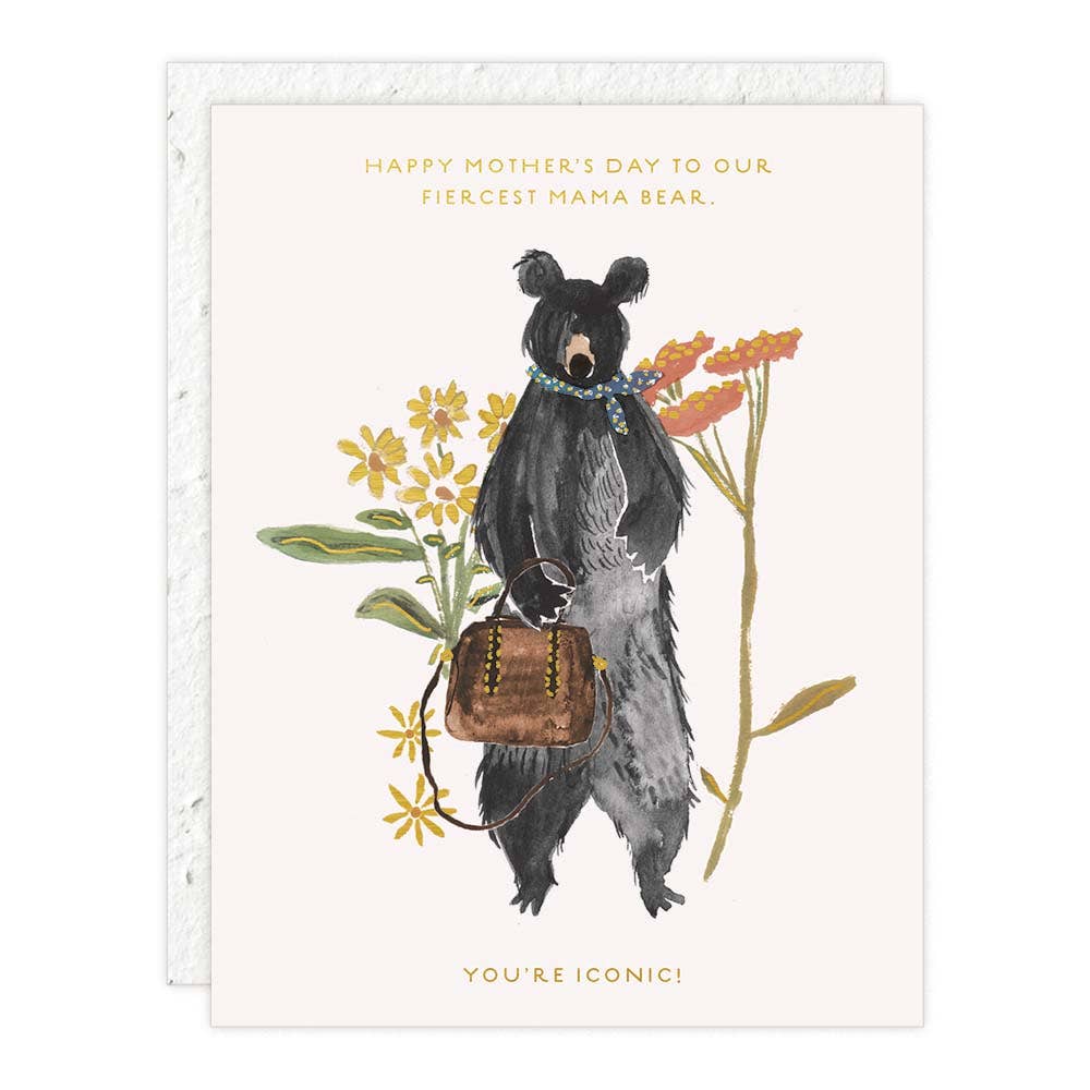 Seedlings - Wholesale Mother's Day Card - Mama Bear - Mother's Day Card1