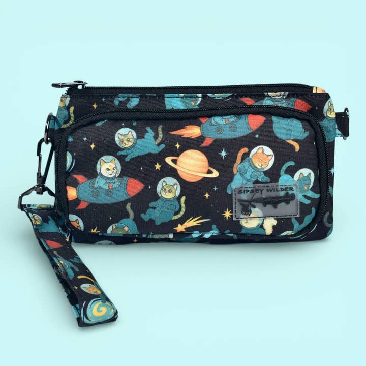 Portefeuille Space Kitties Venture 3.0 pour la vente par Sipsey Wilder