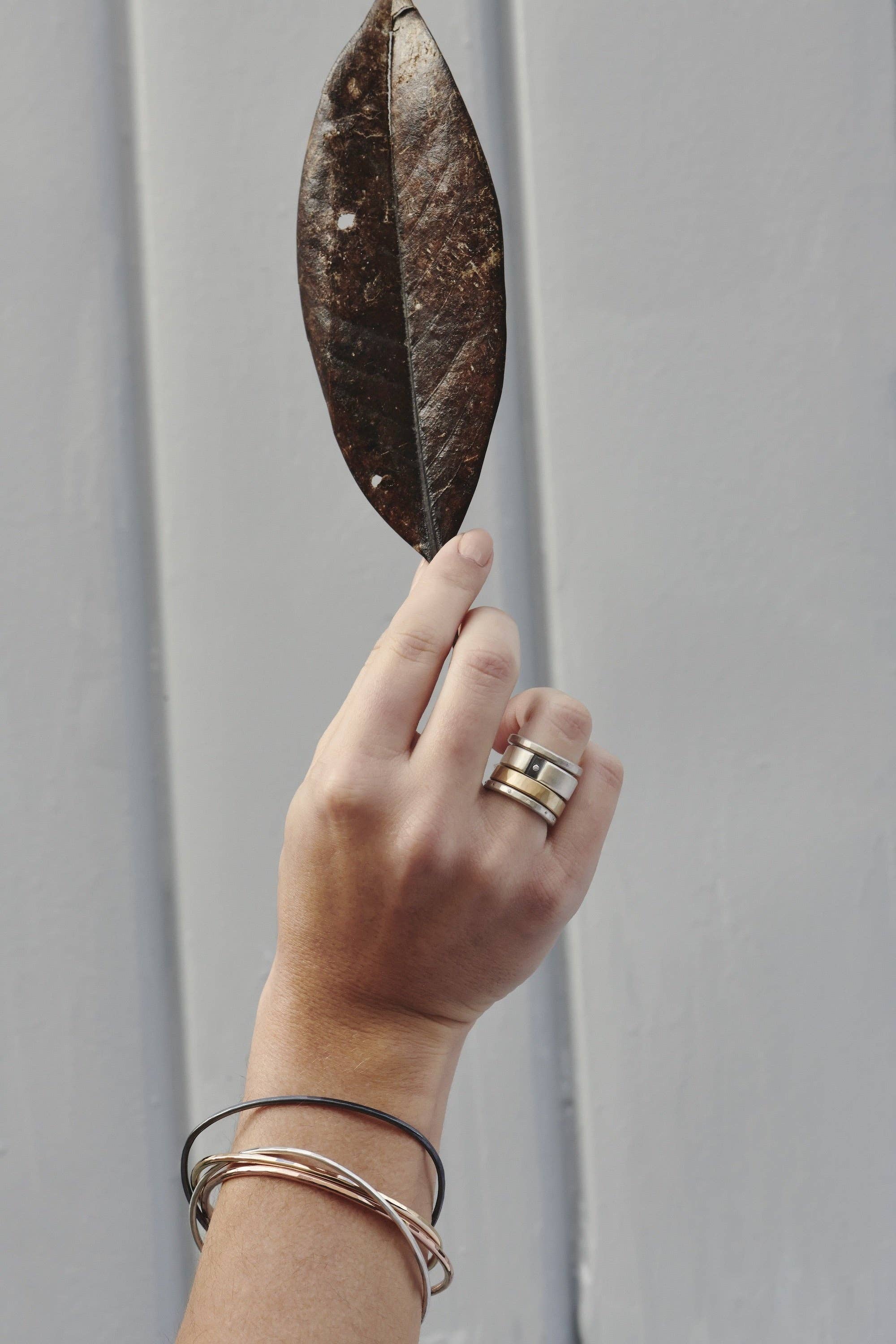 Colleen Mauer Designs - Vente Bracelet jonc - Bracelet individuel épais8