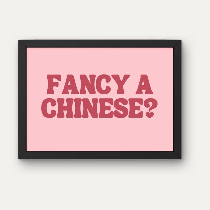 Chinese Cuisine Kitchen Print - Colourful Wall Art Decor for wholesale by Littlepapertrailco
