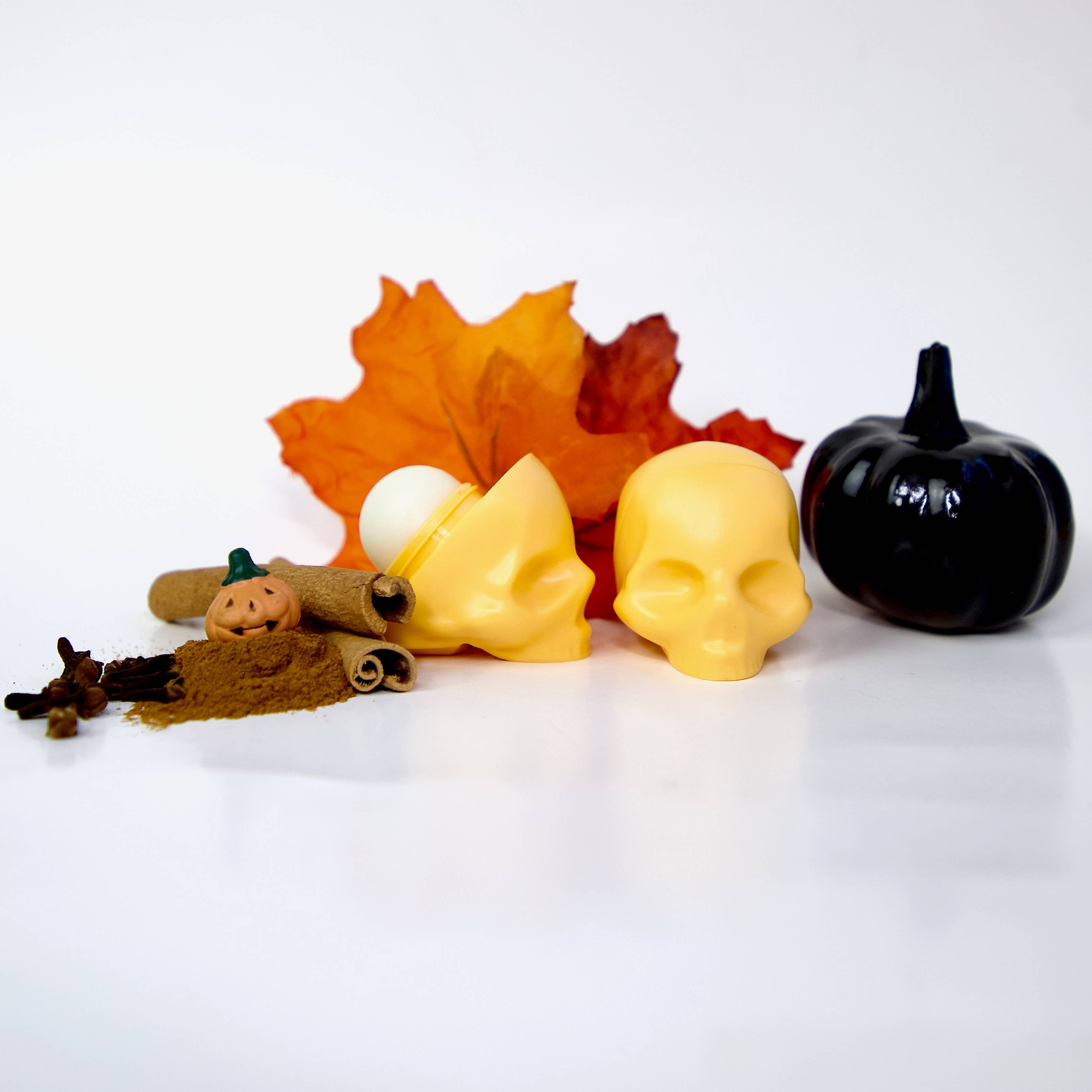 Rebels Refinery - Wholesale Lip Balm Set - 3 Pack Skull Lip Balm HALLOWEEN LIMITED EDITION 100% Natural5