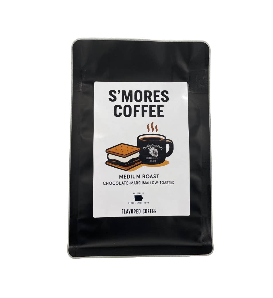 The Blue Strawberry Coffee Co - Wholesale Gemalen koffie - S'mores (gearomatiseerde koffie)1