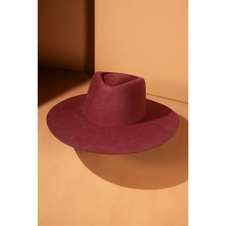 Urbanista - Wholesale Fedora - Women's - 100% Australian Wool Triangular Panama Hat-Blank25
