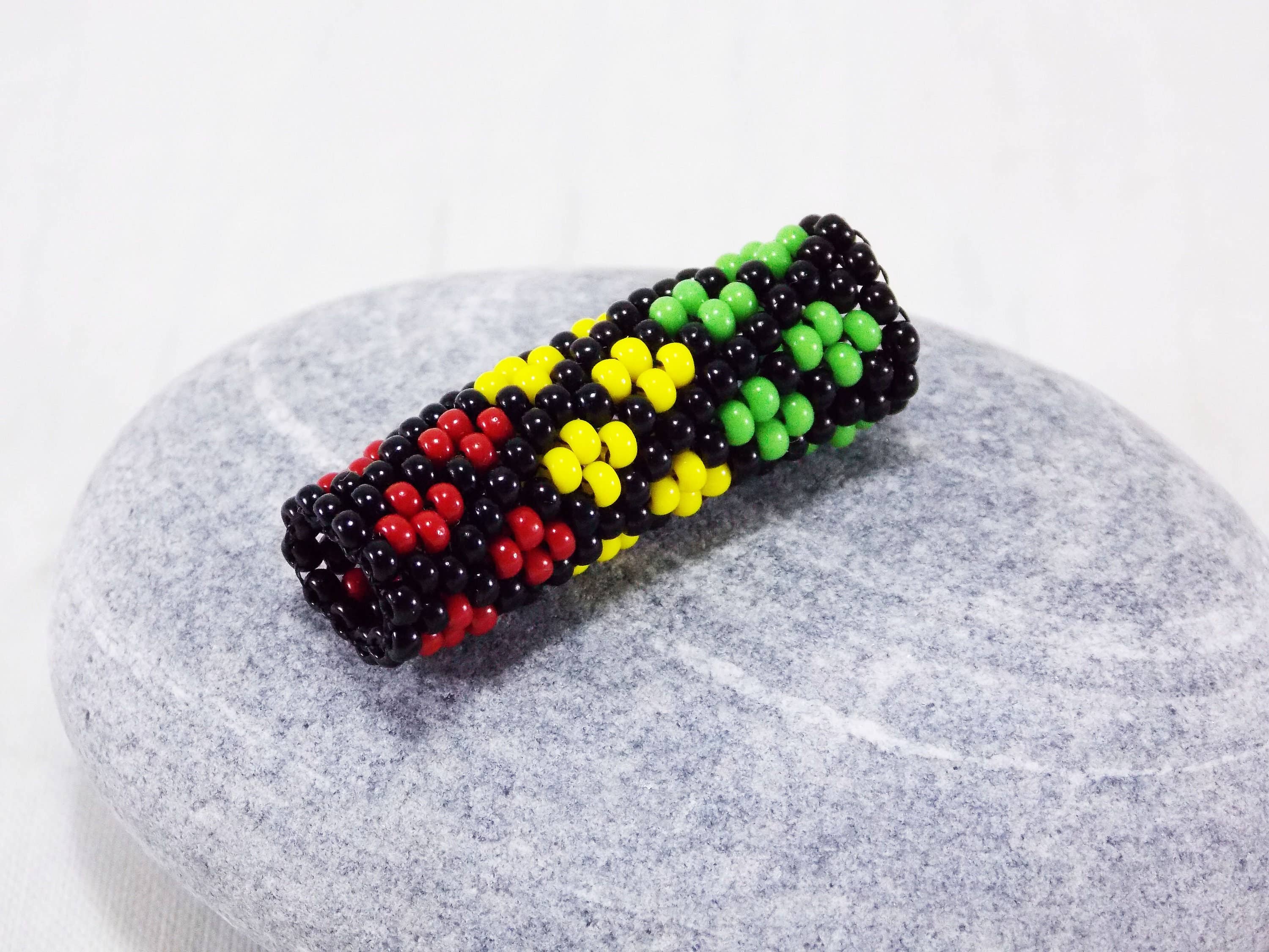 Ninolia - Wholesale Hair Accessories Set - Women's - Rasta Loc Jewelry Hair Accessories Dread Schmuck Loc Beads Flag Jamaican Accessories Hair Jewelry for Locs Rasta Hair Beads Braid Cuffs3