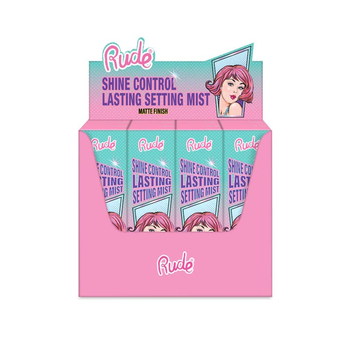 Rude Cosmetics - Wholesale Makeup Setting Spray/Powder - Shine Control Lasting Makeup Mist1