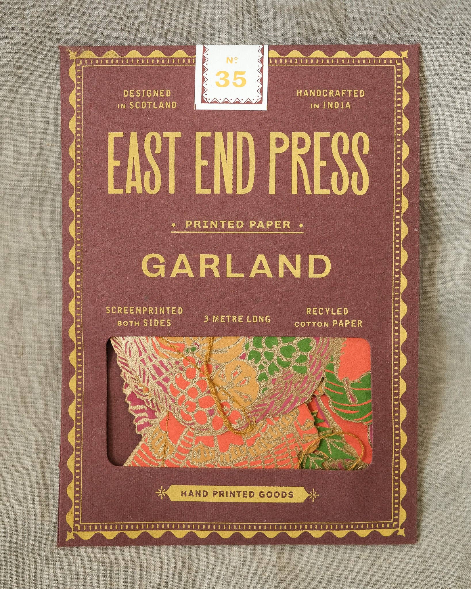 East End Press – wholesale Bunting/garland – Thanksgiving Sewn Garland5