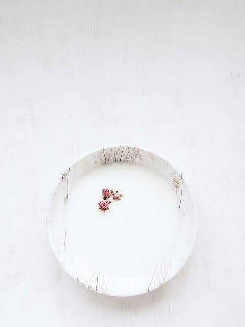 'Milk Bath' Fine Art Photography Print for wholesale by White Hill Home