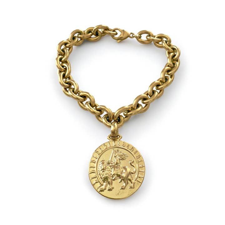 Lion Tamer Amulet Bracelet for wholesale by Jagged Halo Jewelry