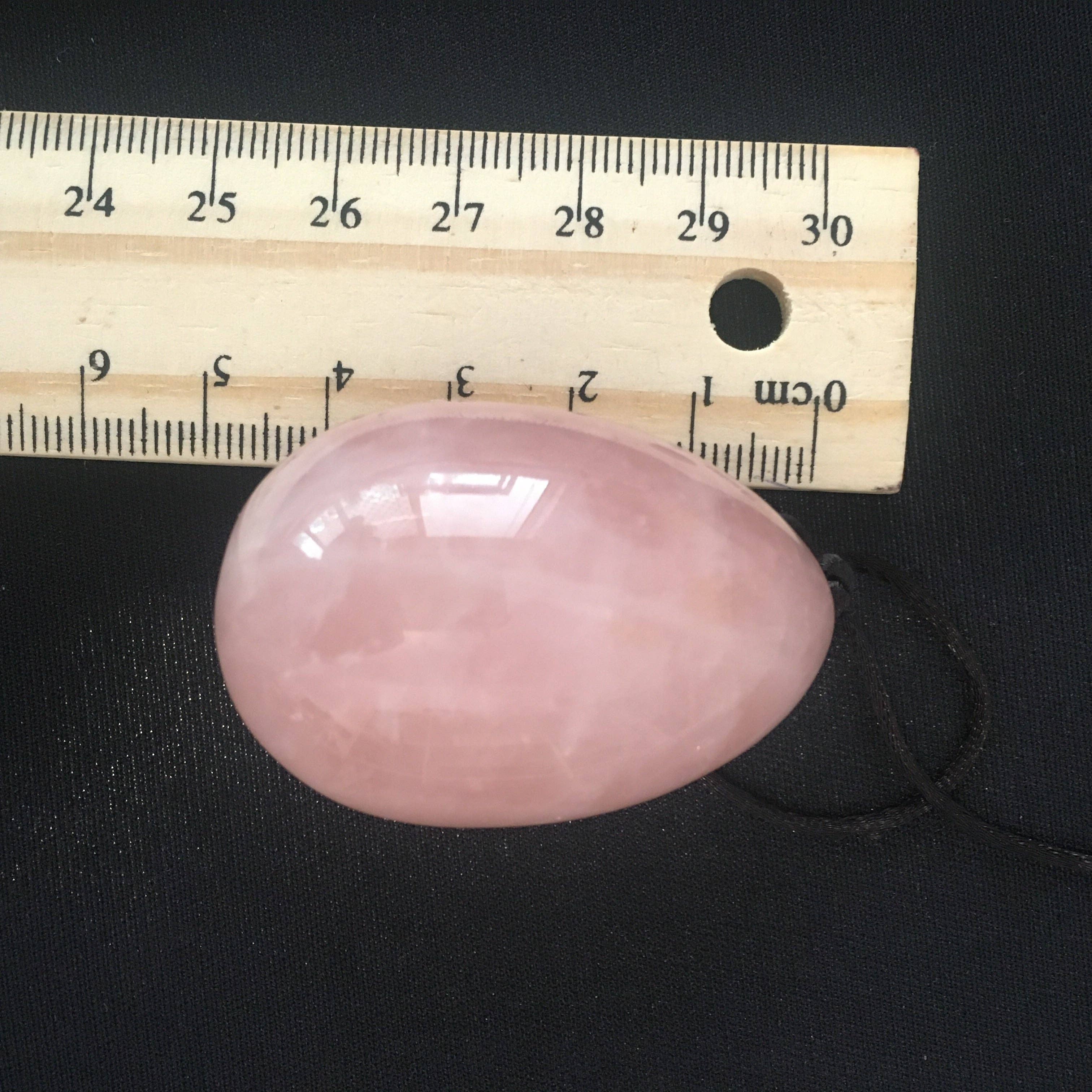 Eco Period - Wholesale Spiritual stone/crystal - Love Stone Yoni Egg Set of 3 - Rose Quartz1