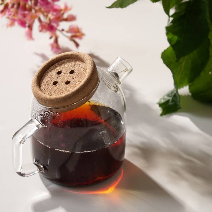 Teapro – Engroshandel Tekande – Teapro 800 ml Designer glas tekande med korklåg6