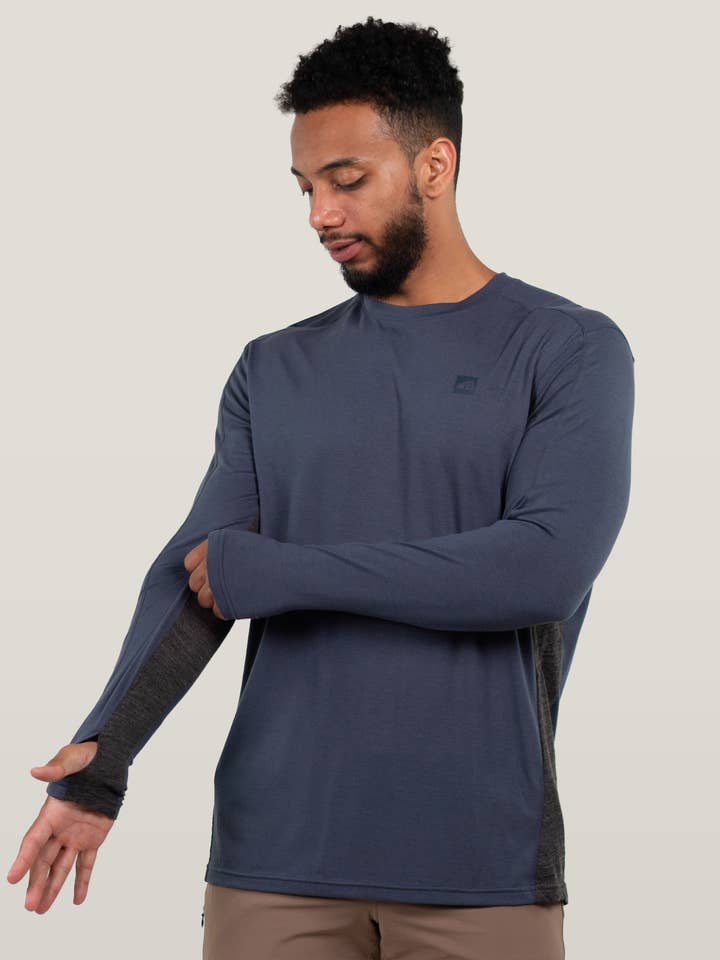 Men's Dyer Tek Long Sleeve for wholesale by Belong Designs