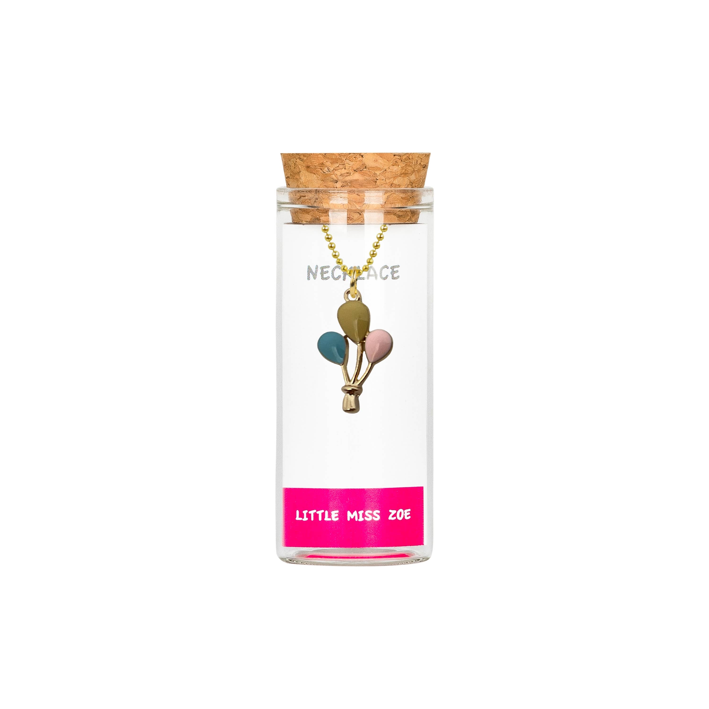 Little Miss Zoe - Wholesale Kids Necklace - Kids - Kids Charm Necklace in a glass bottle38