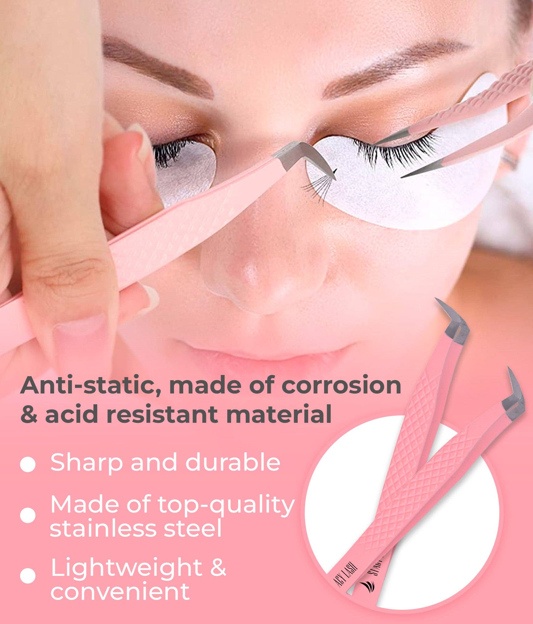 Stacy Lash – wholesale Fake lash applicator – Stacy Lash Volume Eyelash Extension Tweezers4