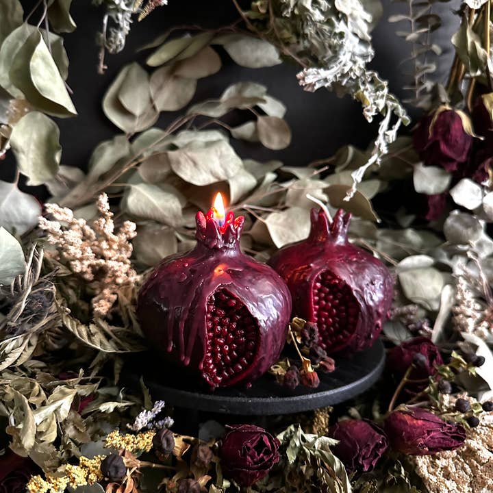 ComaVVitch - Wholesale Novelty Candle - Pomegranate Candles | Witchcraft Supplies | Altar Candles 1