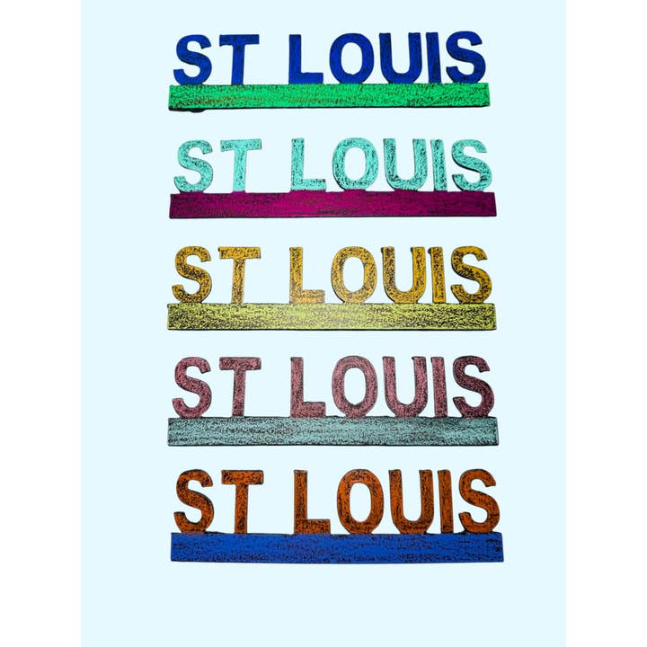 Custom Word Magnets Namedrop Towns Cities unique recycled for wholesale by Whimsies