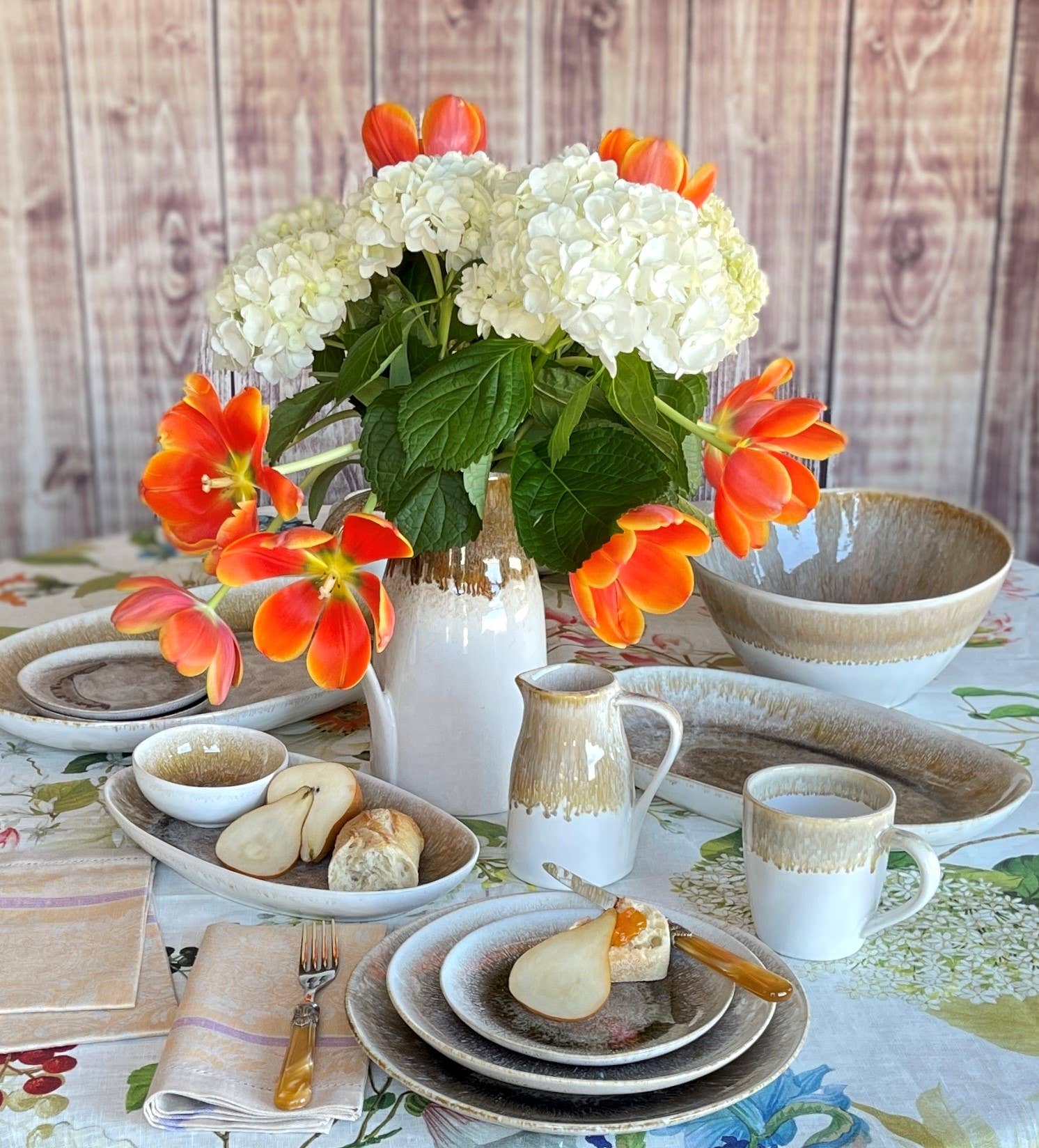 Carmel Ceramica - Wholesale Decorative Tray - Point Lobos Medium Oval Tray3