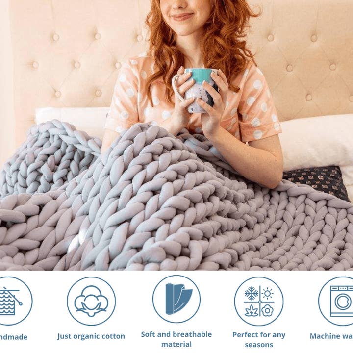 Better Sleep - Wholesale Bedding Blanket - Copy of BETTER SLEEP KNIT WEIGHTED BLANKET1