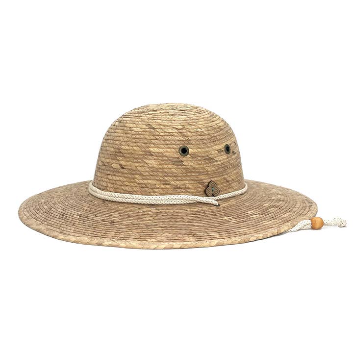 G & L Positive Goods - Vendita all'ingrosso Cappello di paglia - Donna - Cappello da Sole in Paglia Anya Palm – Sostenibile a Tesa Larga1
