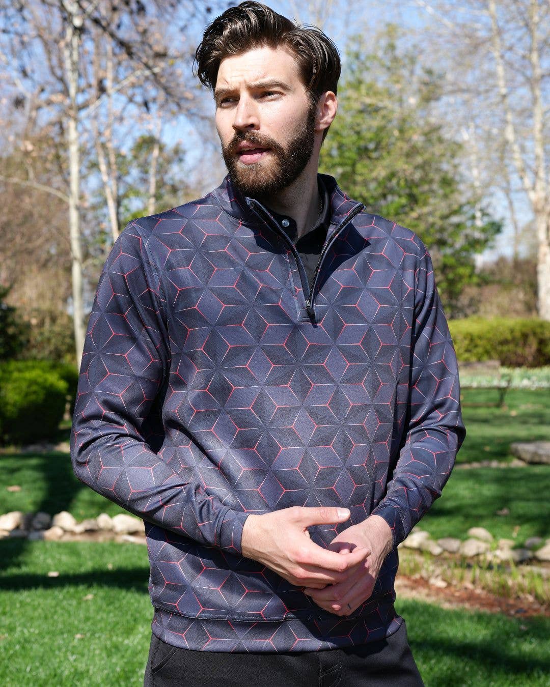 USA Palm - Wholesale Polo - Men's - Infinity 1/4 Zip71