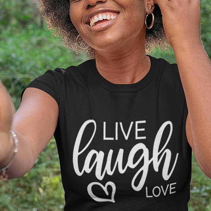 Live Laugh Love Shirt for wholesale by The Simplysaid Store