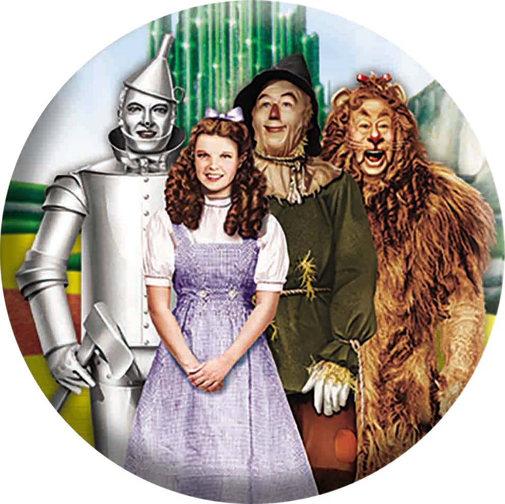 Square Deal Recordings & Supplies – wholesale Lapel pin/button – Pin-on Button - 1.25 Inch - The Wizard Of Oz - Group Shot0