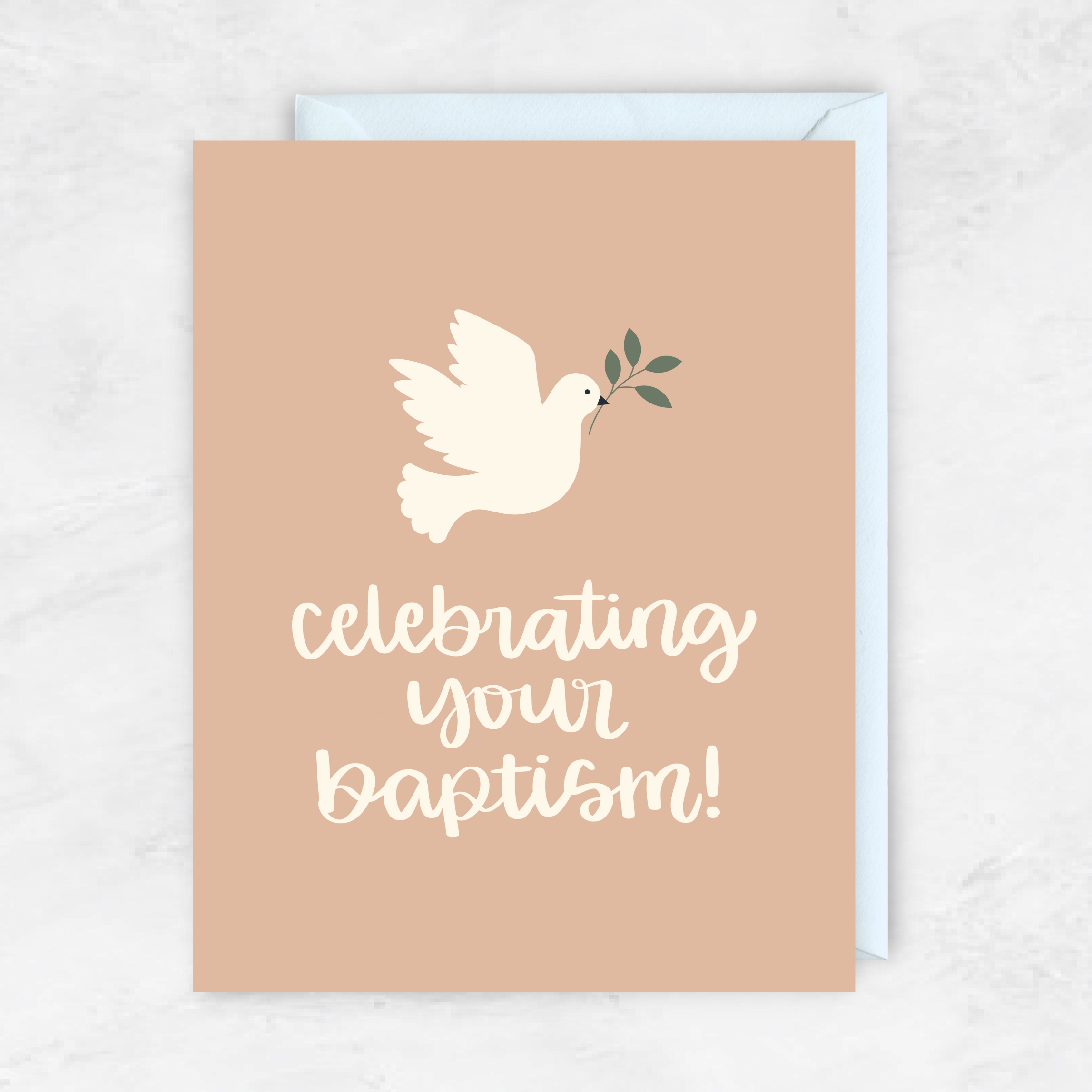 E Calligraphy Cafe - Vente Cartes religieuses - Célébrez votre baptême0