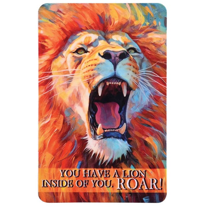 Pocketcard You Have A Lion Inside Of You for wholesale by Dicksons