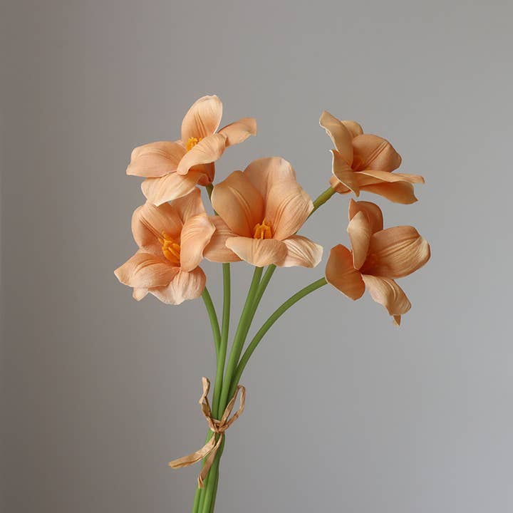 Sweet Home Deco - Wholesale Artificial flowers - 17''T Real Touch Tulip Stem, Blooming Tulips Spring Flowers 5