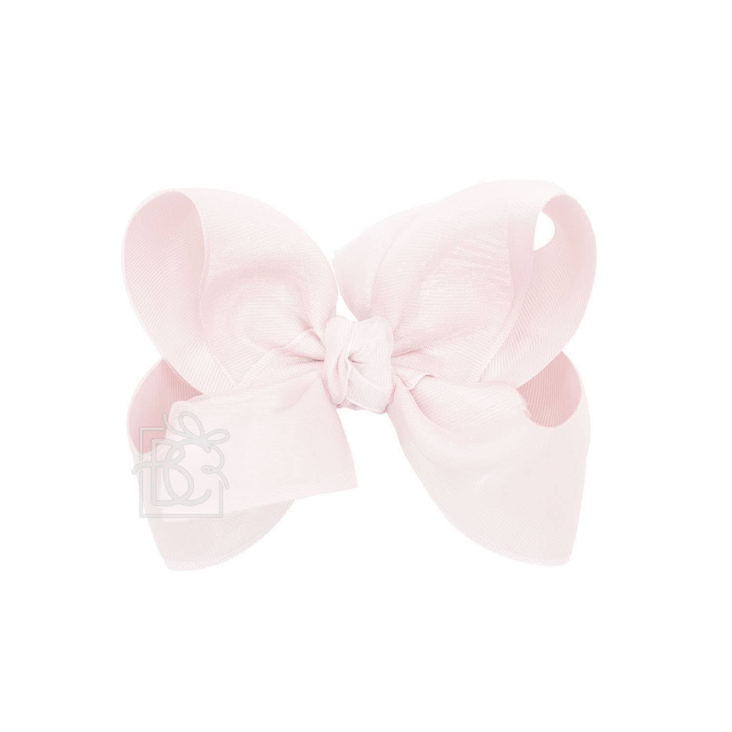 Beyond Creations, LLC – wholesale Hair bow – Kids – LAYERED ORGANZA/GROSGRAIN BOW ON CLIP56