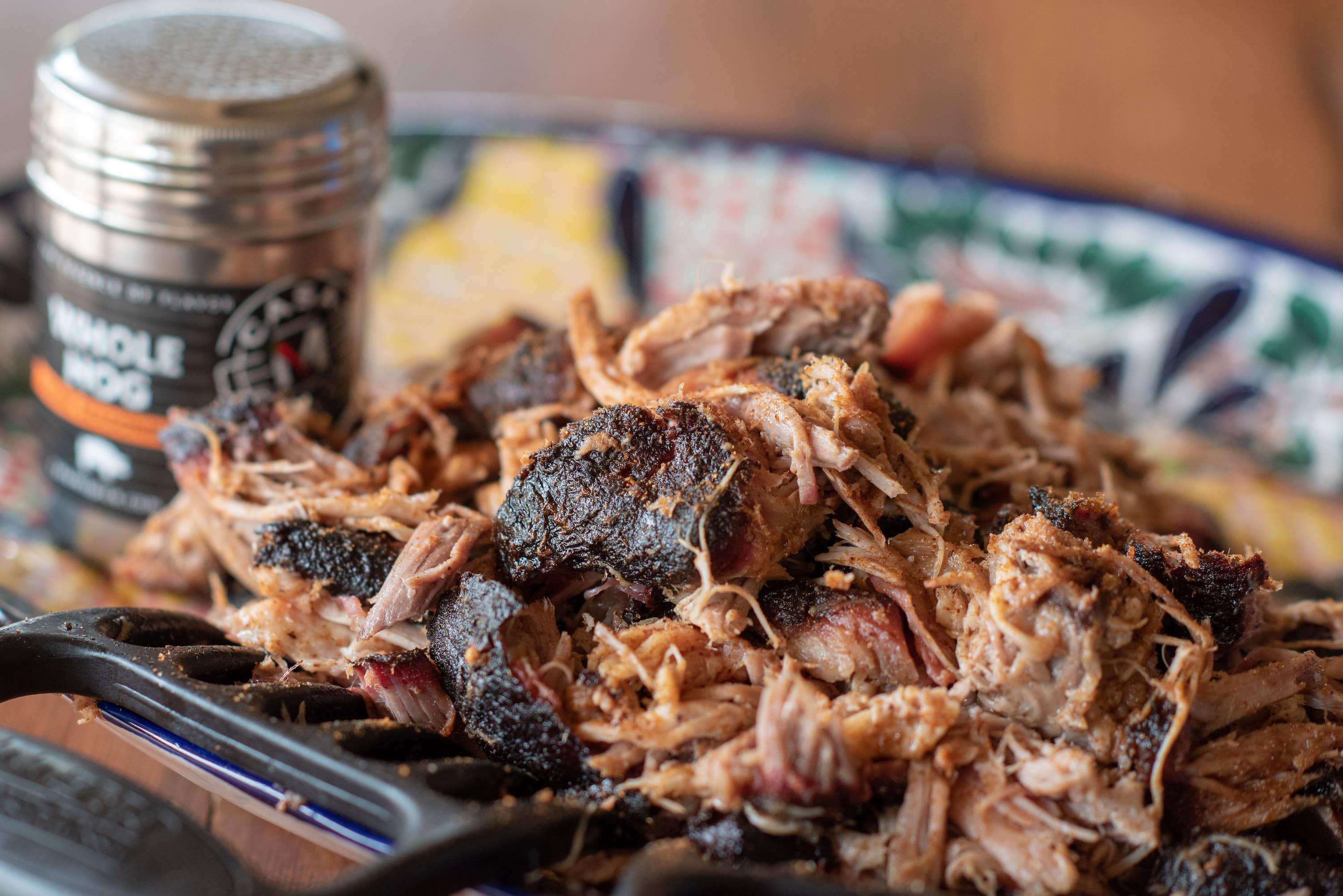 Casa M Spice Co LLC - Wholesale Rub - Whole Hog® Pork Seasoning - Stainless Steel Shaker3