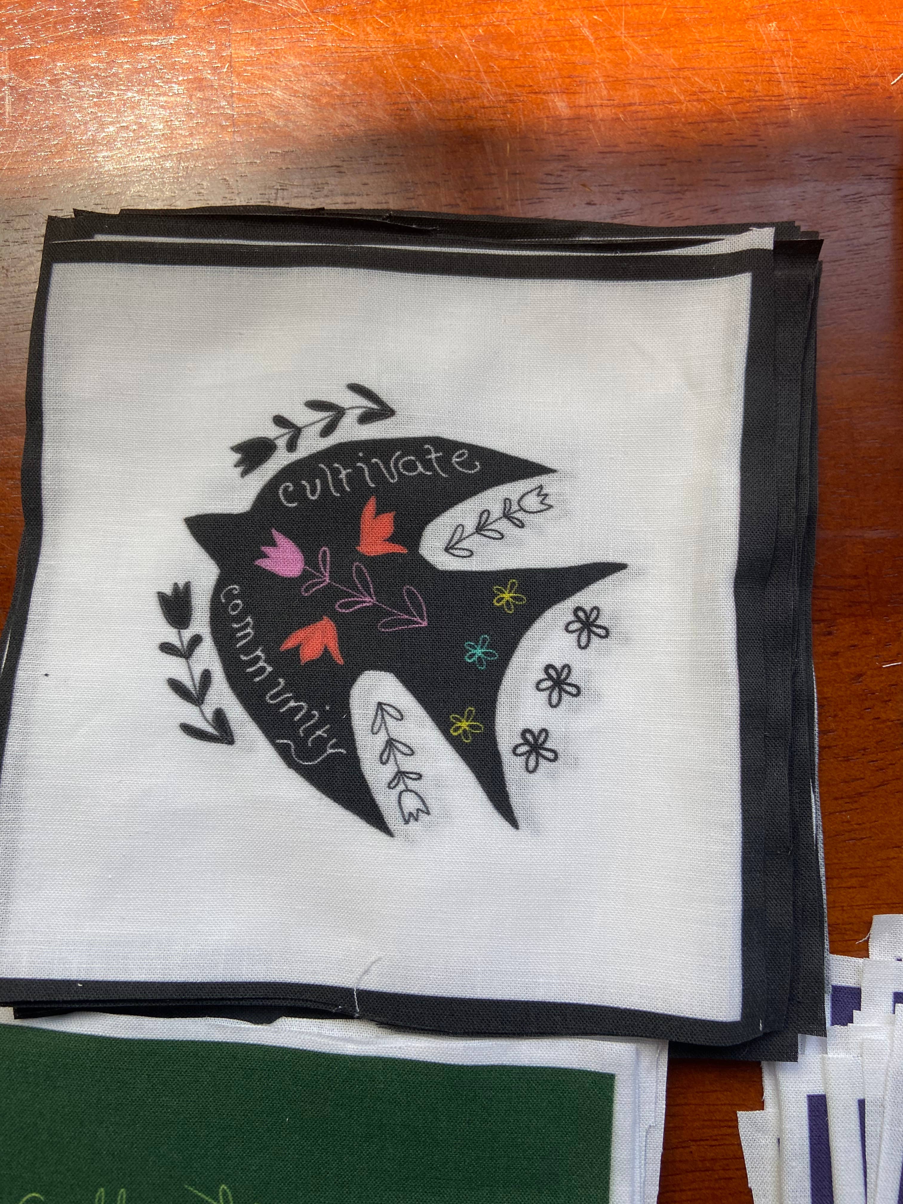 Open Coven - Wholesale Embroidery/Cross Stitch Supplies - Cultivate Community 4 Inch Embroidery Kit3