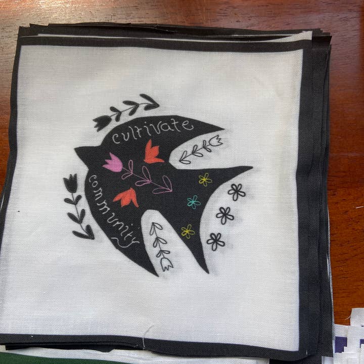 Open Coven - Wholesale Embroidery/Cross Stitch Supplies - Cultivate Community 4 Inch Embroidery Kit3