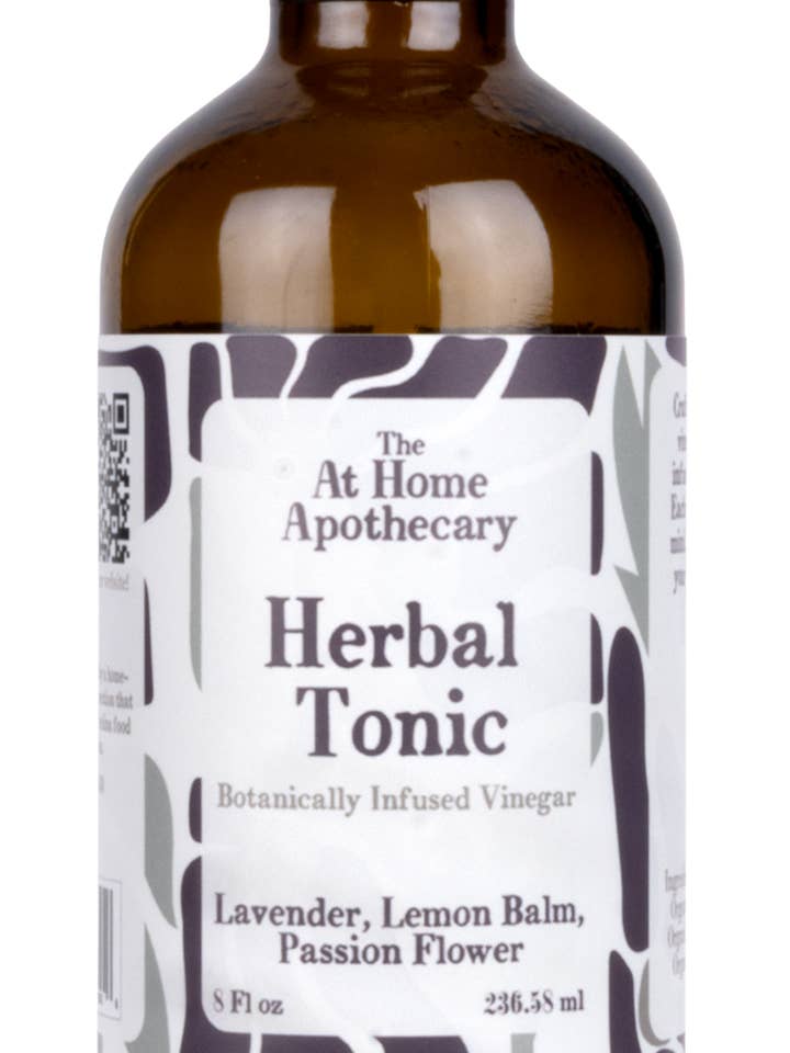 Lavender, Lemon Balm, Passion Flower Herbal Tonic for wholesale by The At Home Apothecary