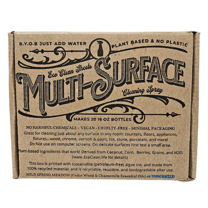 Symbiotic Products LLC - Wholesale Laundry Detergent Powder/Pods - Sample Pack - All Eco Clean Sheets - (12) 100-use boxes5