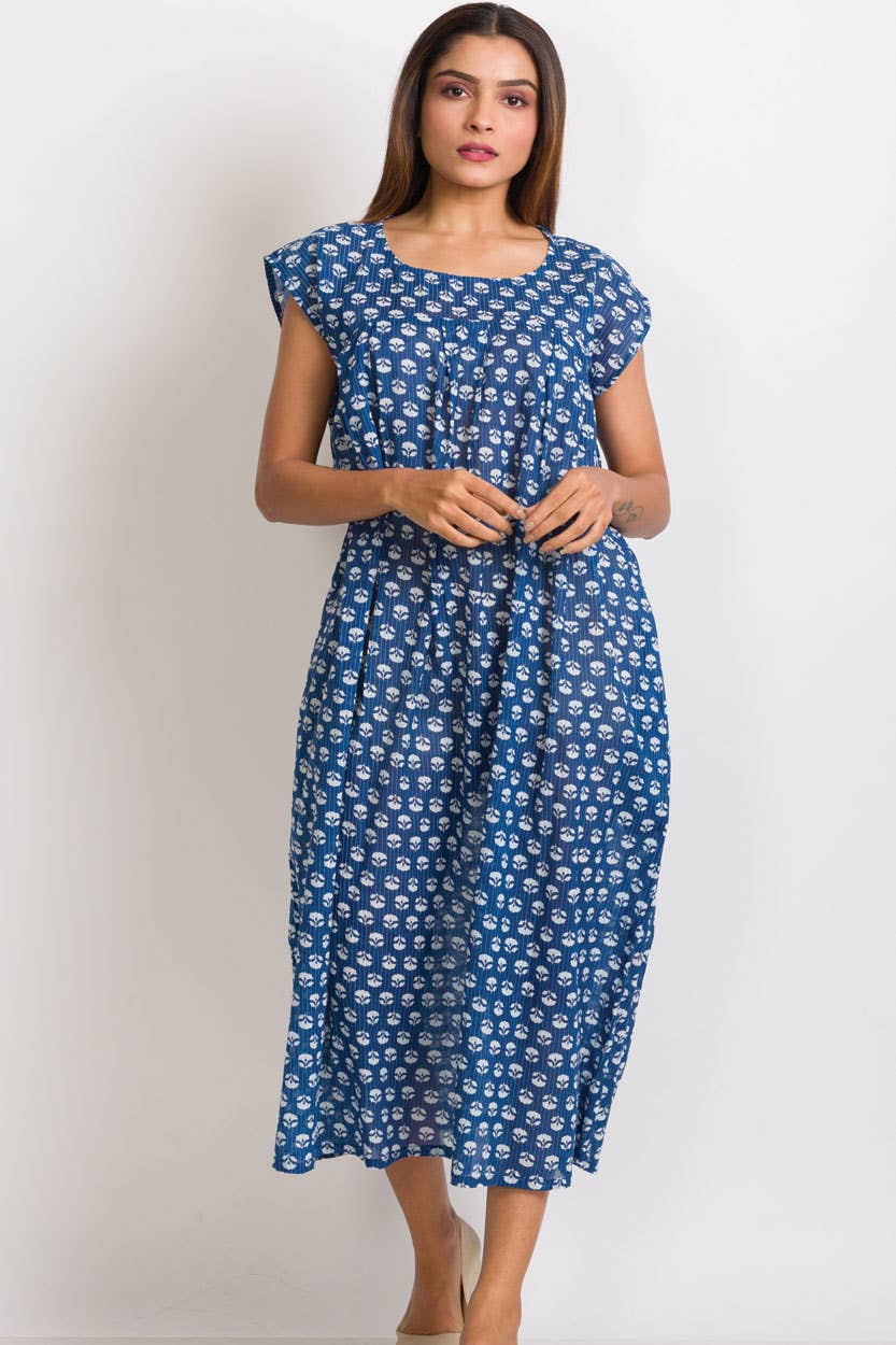 Sevya Handmade – Engroshandel Kaftan - Dame – Ishani-caftan i blød 100 % bomuld17