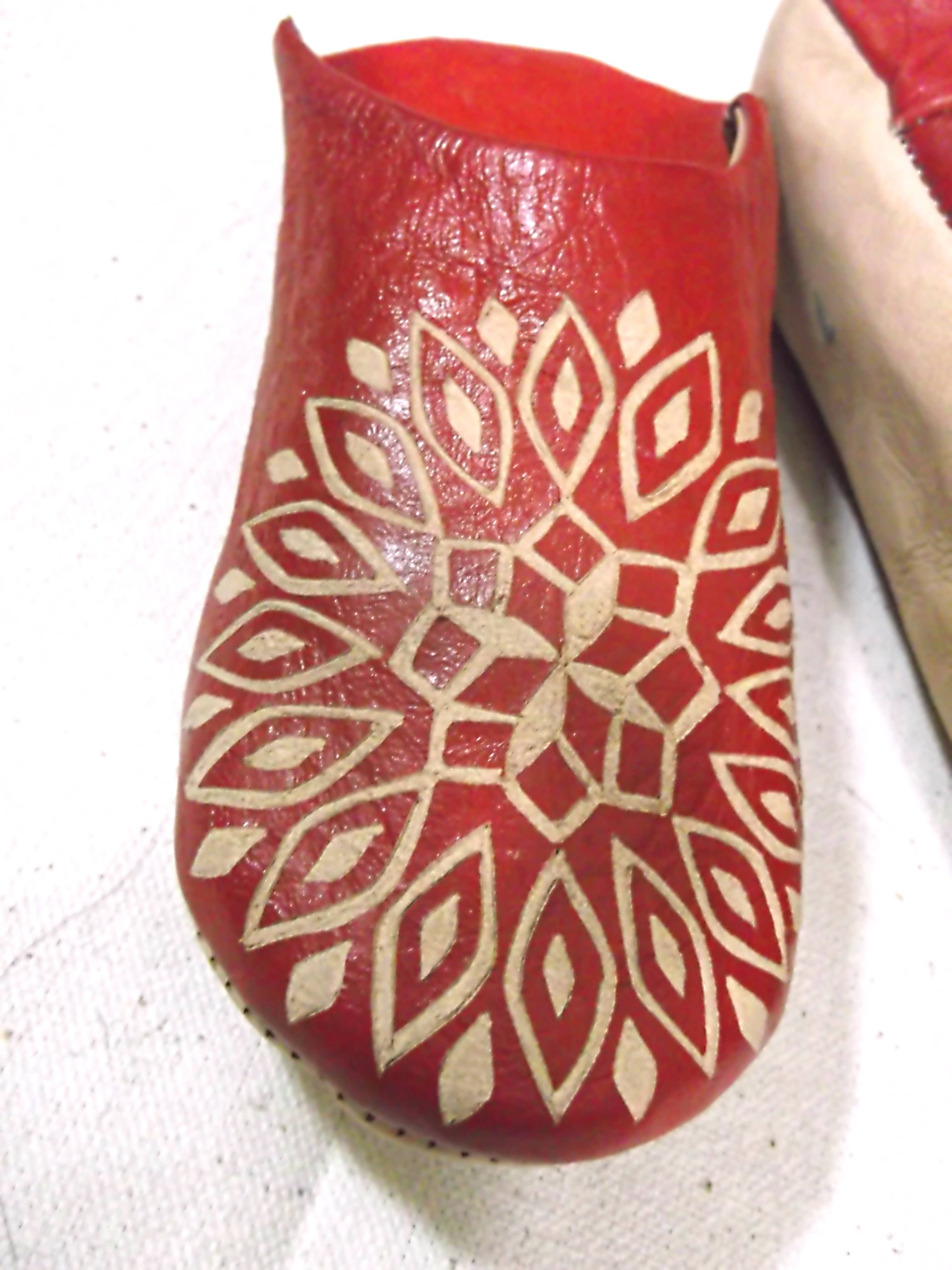 Craftsjamal - Wholesale Slippers - Women's - ronde slippers babouche for women handmade all leather babou1