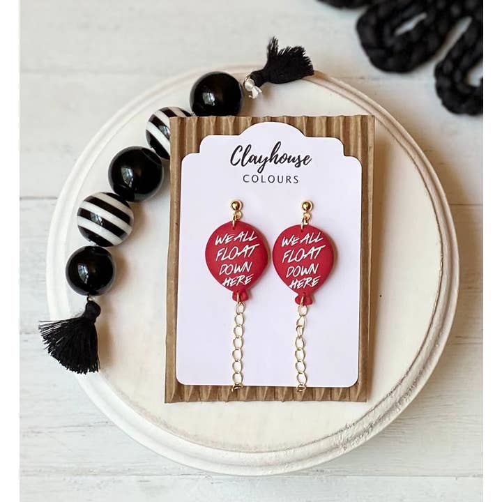 Clayhouse Colours - Wholesale Dangle Earrings - Scary Season Clay Earrings | Halloween Earrings