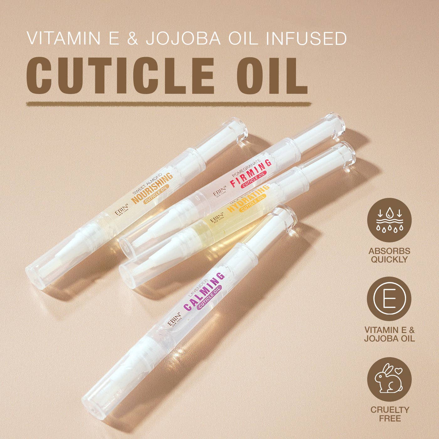 EBIN NEW YORK - Wholesale Cuticle Oil - Cuticle & Nail Oil2