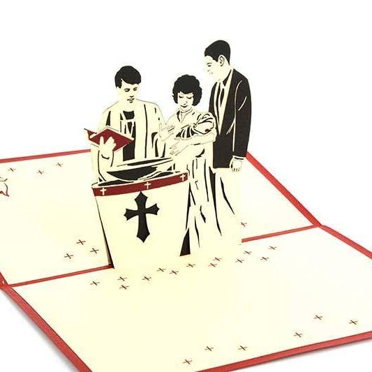 Baptism for wholesale by Henry Pop Up Cards