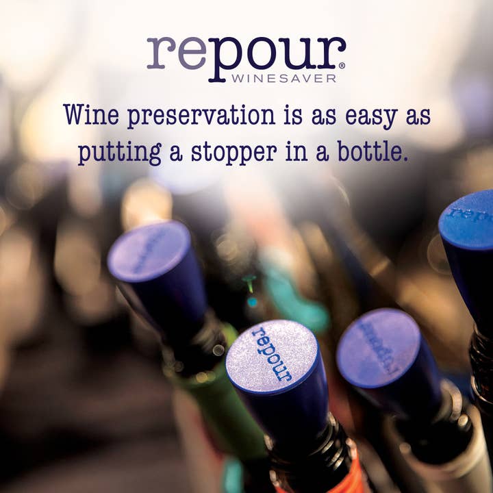 Repour - Wholesale Wine Stopper - 4-Pack of Repour